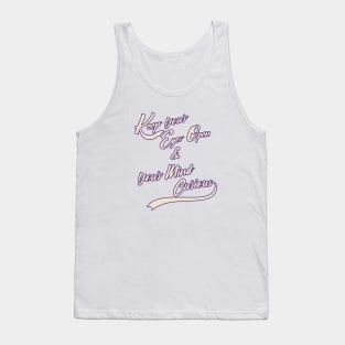 Keep your eyes open 2 Tank Top